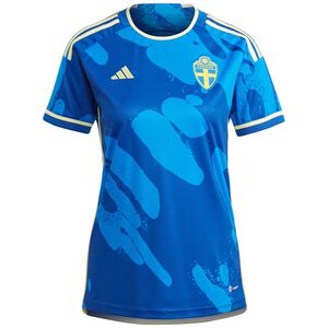 SVFF Schweden Trikot Away 2023 Damen, blau / gelb, zoom bei OUTFITTER Online