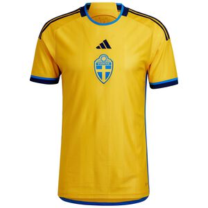 Schweden Trikot Home WM 2022 Herren, gelb / blau, zoom bei OUTFITTER Online