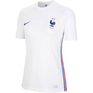 Frankreich Trikot Away Stadium EM 2021 Damen, weiß / dunkelblau, zoom bei OUTFITTER Online