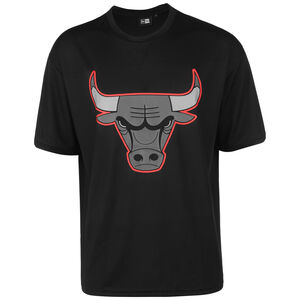 NBA Chicago Bulls Outline Mesh T-Shirt Herren, schwarz / grau, zoom bei OUTFITTER Online