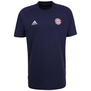 FC Bayern München Travel T-Shirt Herren, dunkelblau / rot, zoom bei OUTFITTER Online