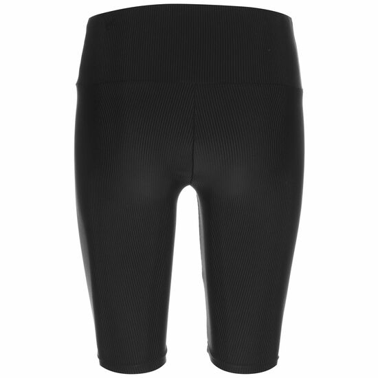 High Waist Shiny Rib Cycle Tight Damen, schwarz, zoom bei OUTFITTER Online