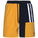 Mesh Insert Colour Block Shorts Herren, gelb / schwarz, zoom bei OUTFITTER Online