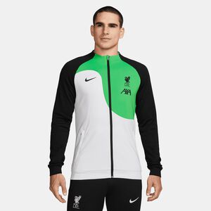 FC Liverpool Academy Pro Anthem Trainingsjacke Herren, weiß / grün, zoom bei OUTFITTER Online