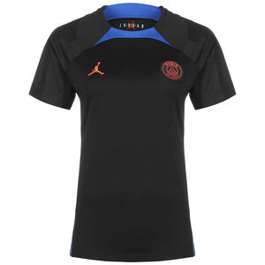 Paris St.-Germain Strike Trainingsshirt Damen, schwarz / blau, zoom bei OUTFITTER Online