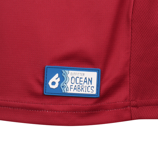 OCEAN FABRICS TAHI Training Shirt Herren, rot / weiß, zoom bei OUTFITTER Online