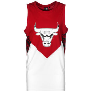 NBA Chicago Bulls Oil Slick Tanktop Herren, weiß / rot, zoom bei OUTFITTER Online
