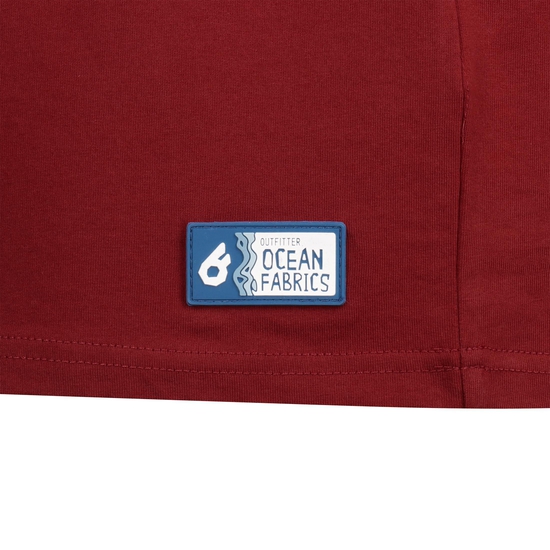 OCEAN FABRICS TAHI T-Shirt Herren, rot, zoom bei OUTFITTER Online