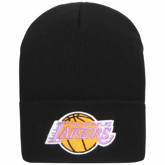 NBA Los Angeles Lakers Team Logo Cuff Knit Beanie, , zoom bei OUTFITTER Online