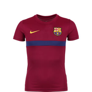 FC Barcelona Academy Pro Trainingsshirt Kinder, bordeaux / blau, zoom bei OUTFITTER Online