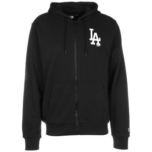 MLB Los Angeles Dodgers League Essentials Kapuzenjacke, schwarz / weiß, zoom bei OUTFITTER Online