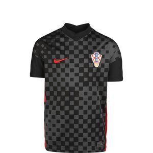 Kroatien Trikot Away Stadium EM 2021 Kinder, anthrazit / schwarz, zoom bei OUTFITTER Online