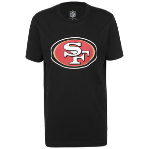 San Francisco 49ers Mid Essentials Crest T-Shirt Herren, schwarz / rot, zoom bei OUTFITTER Online