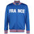 Frankreich 1960s Retro Trainingsjacke Herren, blau / weiß, zoom bei OUTFITTER Online