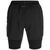 HIIT Elevated 2-in-1 Trainingsshorts, schwarz, zoom bei OUTFITTER Online