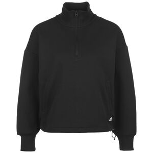 Future Icons Quarter-Zip Sweatshirt Damen, schwarz, zoom bei OUTFITTER Online