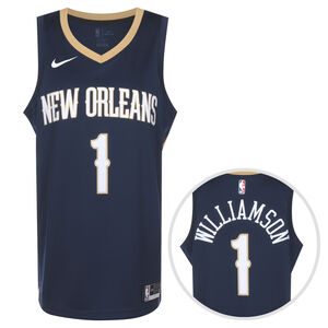 NBA New Orleans Pelicans Zion Williamson Swingman Icon 2020 Trikot Herren, dunkelblau / gold, zoom bei OUTFITTER Online