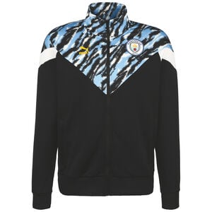 Manchester City Iconic MCS Graphic Trainingsjacke Herren, schwarz / hellblau, zoom bei OUTFITTER Online
