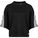 Future Icons 3-Stripes Trainingsshirt Damen, schwarz / weiß, zoom bei OUTFITTER Online