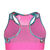 Techfit Graphic Aeroready Sport-BH Kinder, pink / petrol, zoom bei OUTFITTER Online