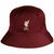 FC Liverpool Reversible Bucket Hat, dunkelgrün / rot, zoom bei OUTFITTER Online