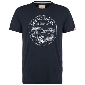Australia T-Shirt Herren, dunkelblau / weiß, zoom bei OUTFITTER Online