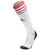Adi Sock 21 Sockenstutzen, weiß / dunkelrot, zoom bei OUTFITTER Online