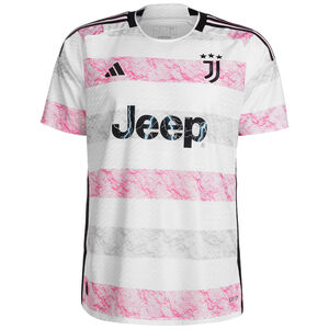 Juventus Turin Trikot Away Authentic 2023/2024 Herren, weiß / rosa, zoom bei OUTFITTER Online