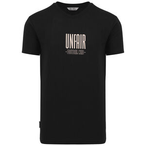 Unfair FC T-Shirt Herren, schwarz / weiß, zoom bei OUTFITTER Online
