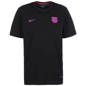 FC Barcelona Travel T-Shirt Herren, schwarz / pink, zoom bei OUTFITTER Online