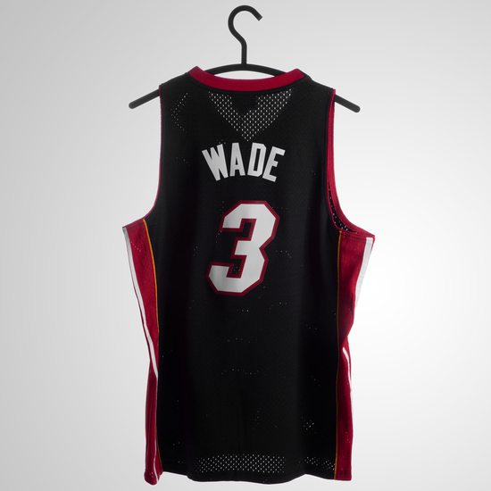 NBA Miami Heat Dwayne Wade Black Trikot Herren, schwarz / rot, zoom bei OUTFITTER Online