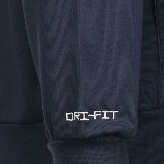 Dri-FIT Standard Issue Trainingskapuzenpullover Herren, dunkelblau / beige, zoom bei OUTFITTER Online