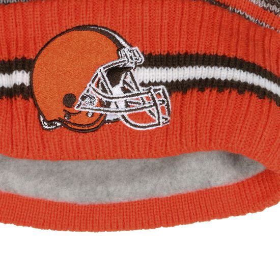 NFL Cleveland Browns Sideline Bobble Knit Mütze, , zoom bei OUTFITTER Online