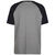 Three Panel Sleeve T-Shirt Herren, grau / rot, zoom bei OUTFITTER Online