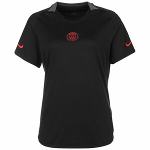 Paris St.-Germain Dri-FIT Trainingsshirt Damen, schwarz / rot, zoom bei OUTFITTER Online