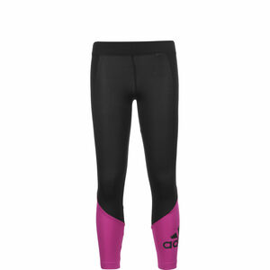 Designed To Move Big Logo Tight Kinder, schwarz / pink, zoom bei OUTFITTER Online