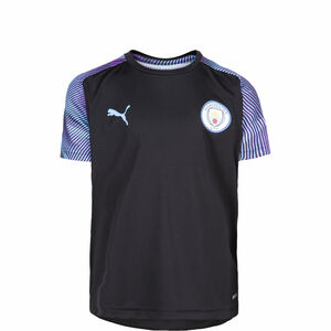 Manchester City Trainingsshirt Kinder, schwarz / blau, zoom bei OUTFITTER Online
