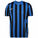 Striped Division IV Fußballtrikot Herren, blau / schwarz, zoom bei OUTFITTER Online