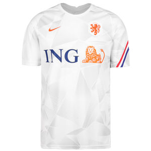 Niederlande Breathe Trainingsshirt EM 2021 Herren, weiß / orange, zoom bei OUTFITTER Online