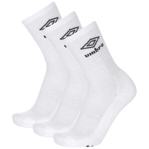 Sports Socken 3er Pack, schwarz / weiß, zoom bei OUTFITTER Online