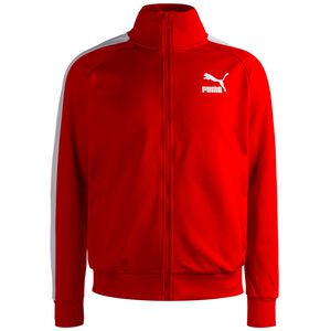 Iconic T7 Track Jacke Herren, rot / weiß, zoom bei OUTFITTER Online