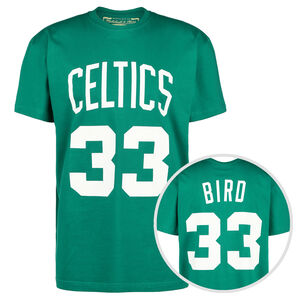 NBA Boston Celtics Larry Bird T-Shirt Herren, grün / weiß, zoom bei OUTFITTER Online