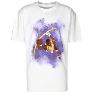 Basketball Clouds 2.0 Oversized T-Shirt Herren, weiß, zoom bei OUTFITTER Online