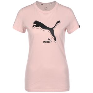 Power Logo T-Shirt Damen, rosa / schwarz, zoom bei OUTFITTER Online