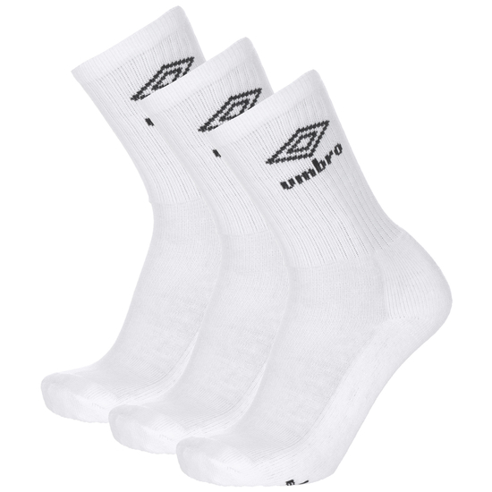 Sports Socken 3er Pack, weiß / schwarz, zoom bei OUTFITTER Online