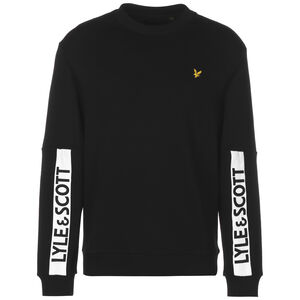 Branded Sweatshirt Herren, schwarz / weiß, zoom bei OUTFITTER Online