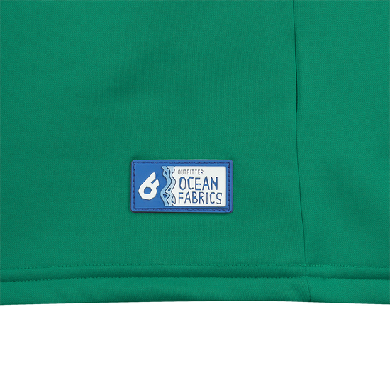 OCEAN FABRICS TAHI Training Drill Top Kinder, grün / dunkelgrün, zoom bei OUTFITTER Online