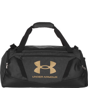 UA Undeniable 5.0 Duffle SM Sporttasche, schwarz / gold, zoom bei OUTFITTER Online