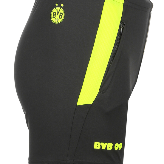 Borussia Dortmund BVB Trainingsshorts Kinder, schwarz / gelb, zoom bei OUTFITTER Online