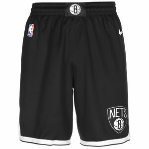 NBA Brooklyn Nets Swingman Edition Shorts Herren, schwarz / weiß, zoom bei OUTFITTER Online